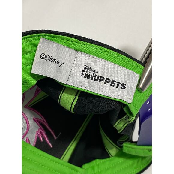 The Muppets Animal Baseball Cap Hat — Pink & Black Snapback Embroidered - Picture 5 of 9